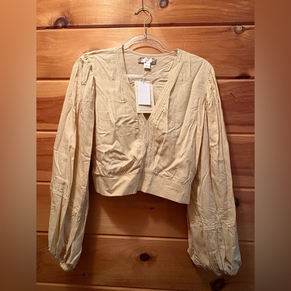 Band Of The Free NWT Bohemian style blouse women’s size M
